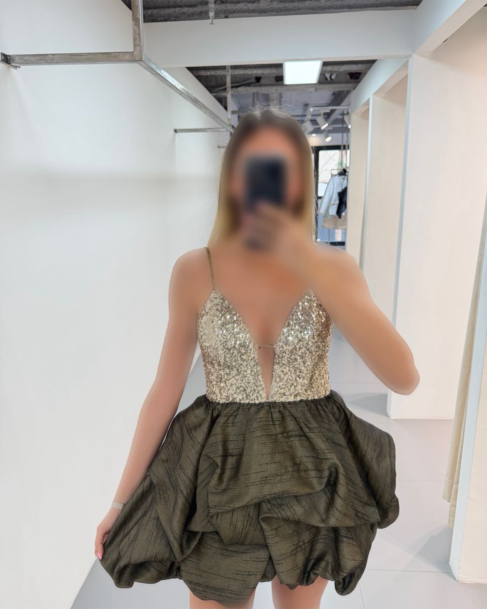 پیراهن عروسکی کارشده