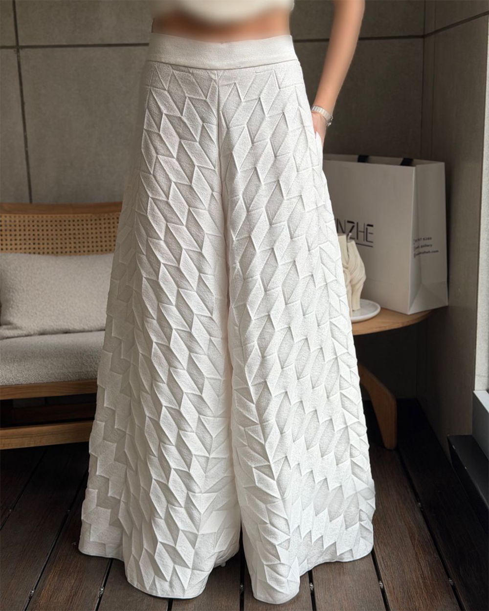 شلوار پلیسه بیسیک