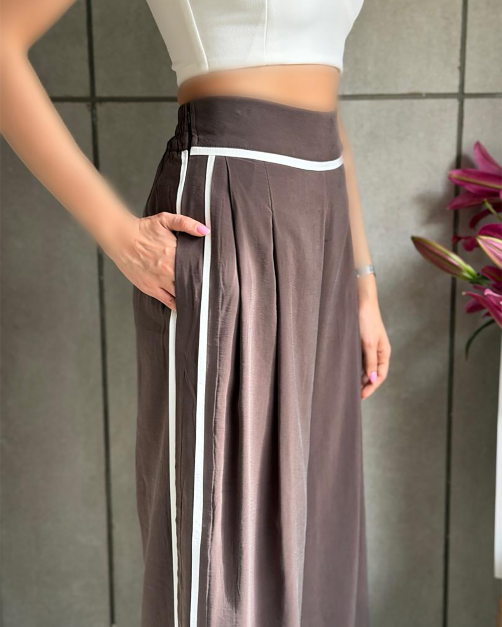 شلوار نواردار