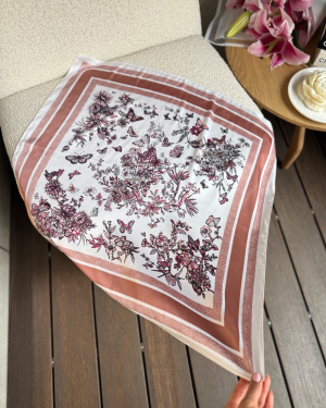 روسری ابریشم لوکس